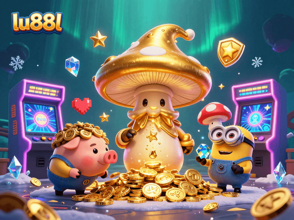 Join the thrilling treasure hunt at lu88l where golden magic and cartoon adventures collide with exciting game elements.