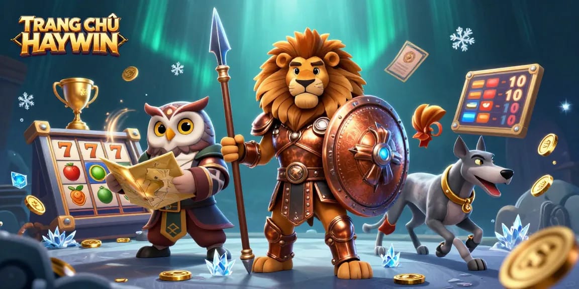 Win big at TRANG CHỦ HAYWIN with exciting slots and golden rewards in a vibrant gaming atmosphere.