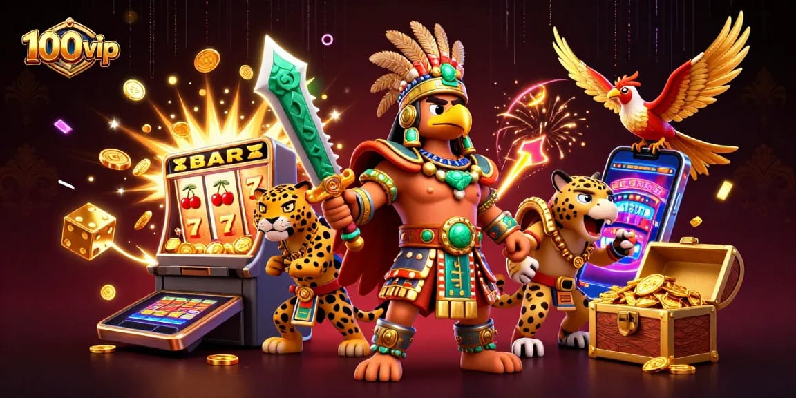 Experience thrilling slots at 100vip with exciting characters and dynamic casino elements