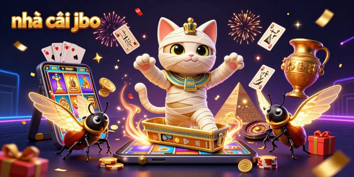 Experience thrilling wins at nhà cái jbo with animated characters and dynamic casino elements.