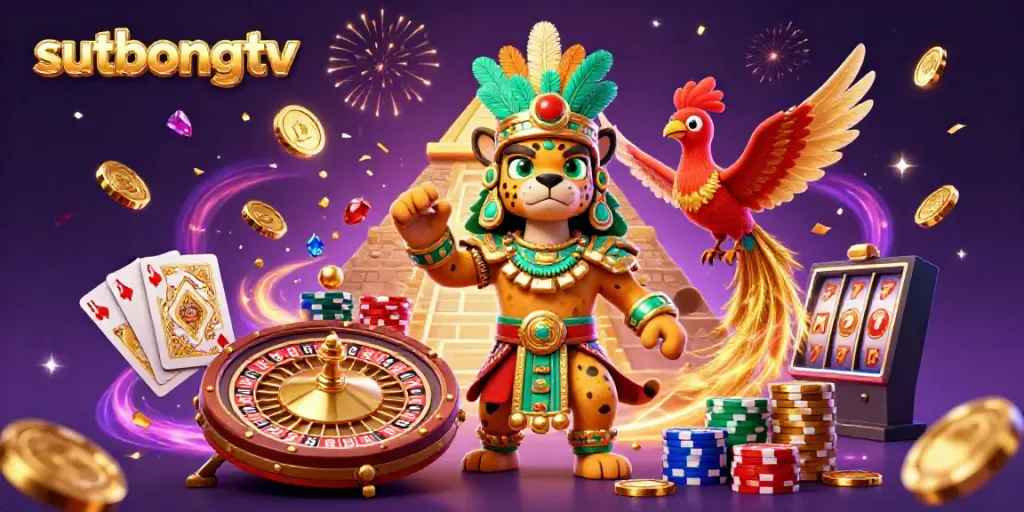 Engage in thrilling sports betting experiences on sutbongtv with vibrant 3D characters and action-packed scenes.