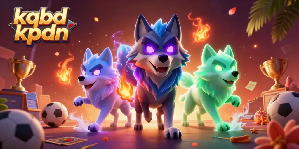 Experience kqbd kpdn with a ghostly wolf team highlighting the excitement of sports betting.