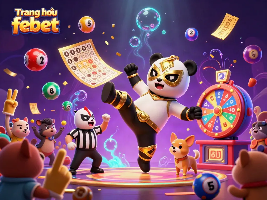 Experience the thrill of winning with Trang chủ febet as vibrant lottery elements dance in celebration.