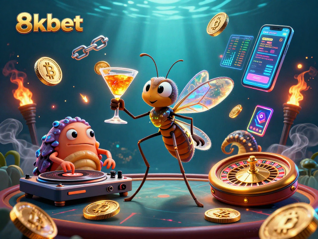 8xbet players enjoy a vibrant casino experience with a lively atmosphere and engaging digital elements.