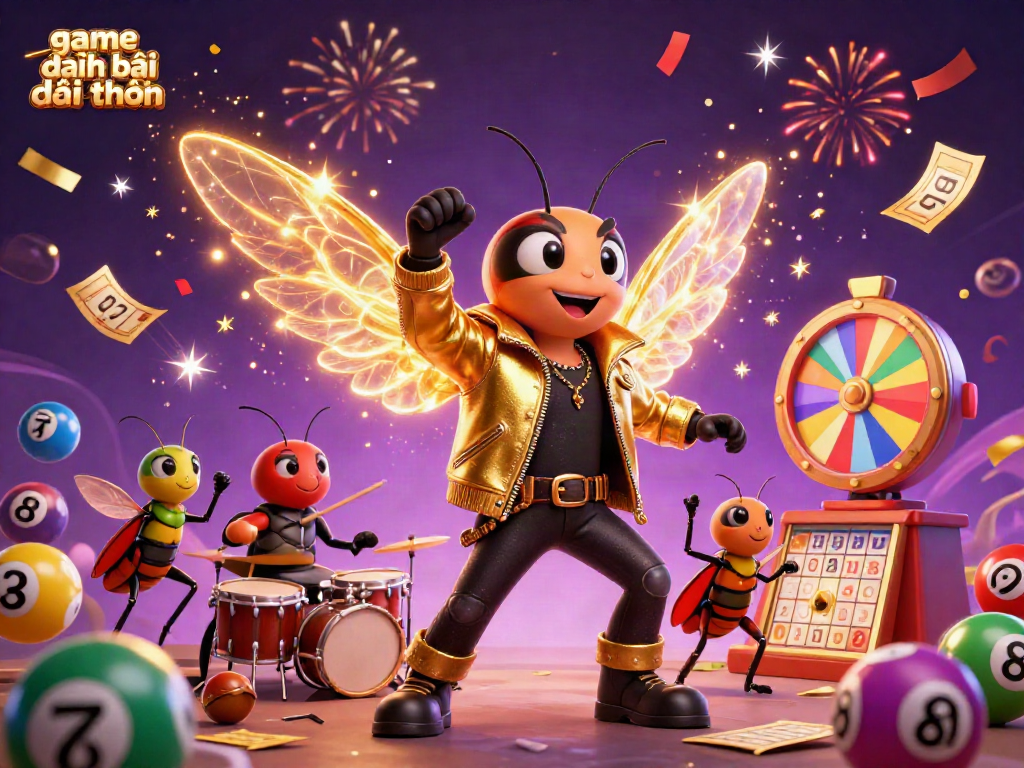 Engaging scene showcasing players in an energetic game đánh bài đổi thưởng setting with lively characters and elements.