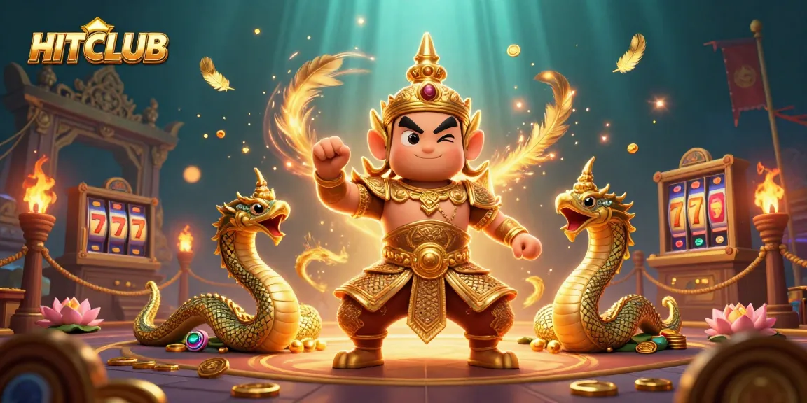 Engage with HITCLUB's immersive gaming experience featuring vibrant symbols and characters.