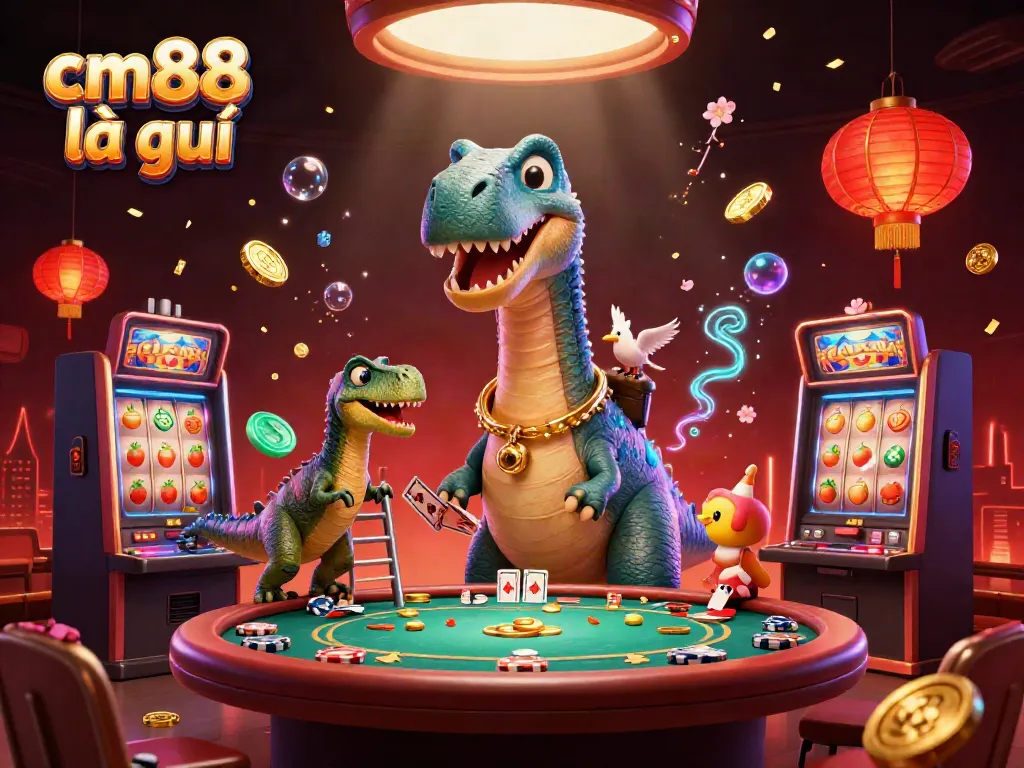 Engage with the thrilling cm88 là gì casino experience featuring playful characters and dynamic elements.