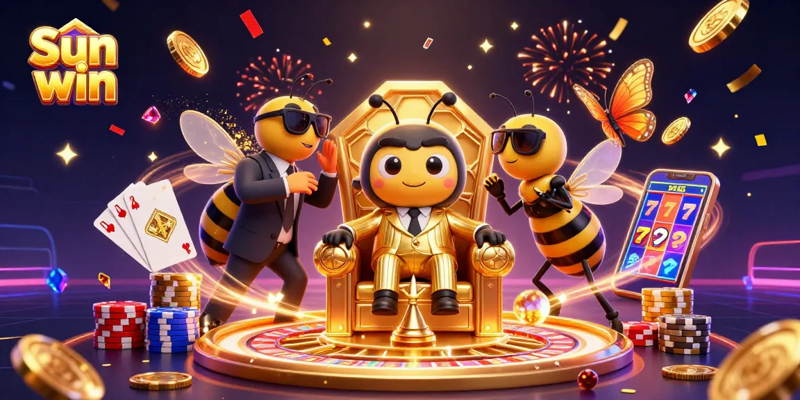 Experience thrilling casino action with Sun win's vibrant characters and engaging game elements.