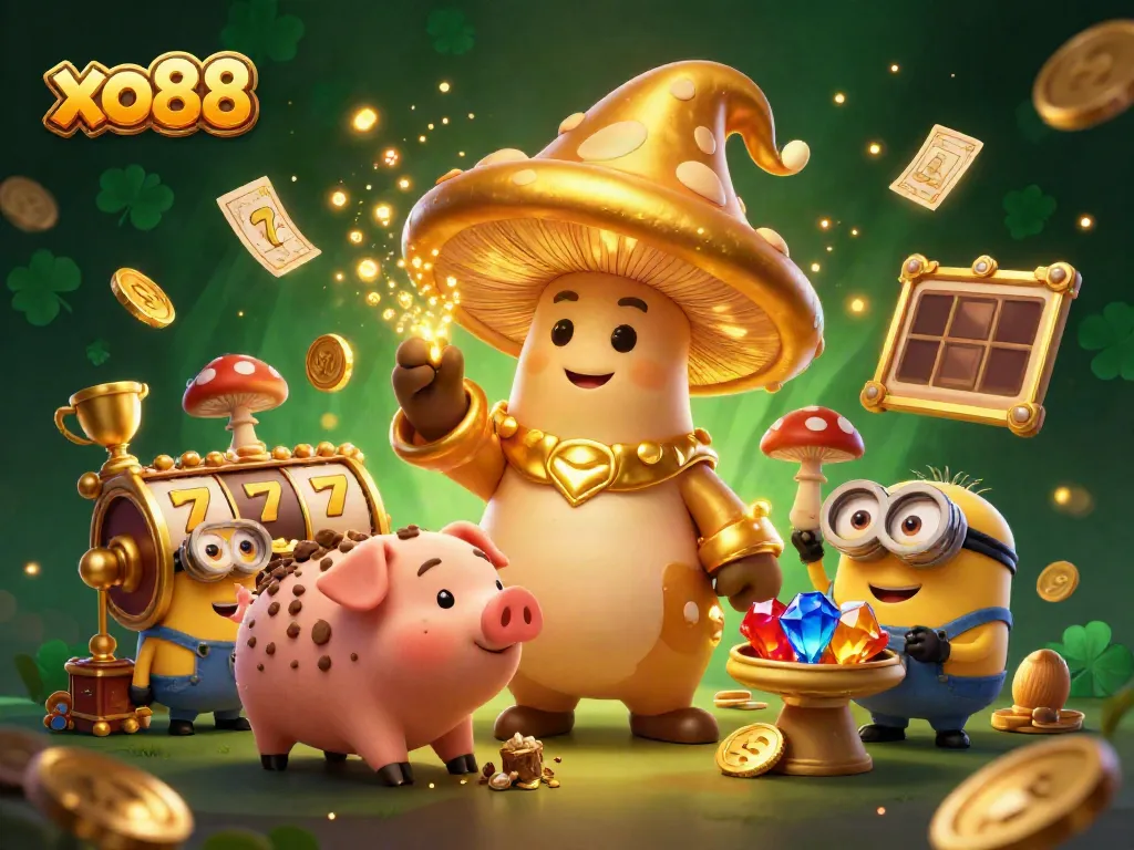 Experience the excitement of xo88 with magical characters surrounded by rich gaming elements.