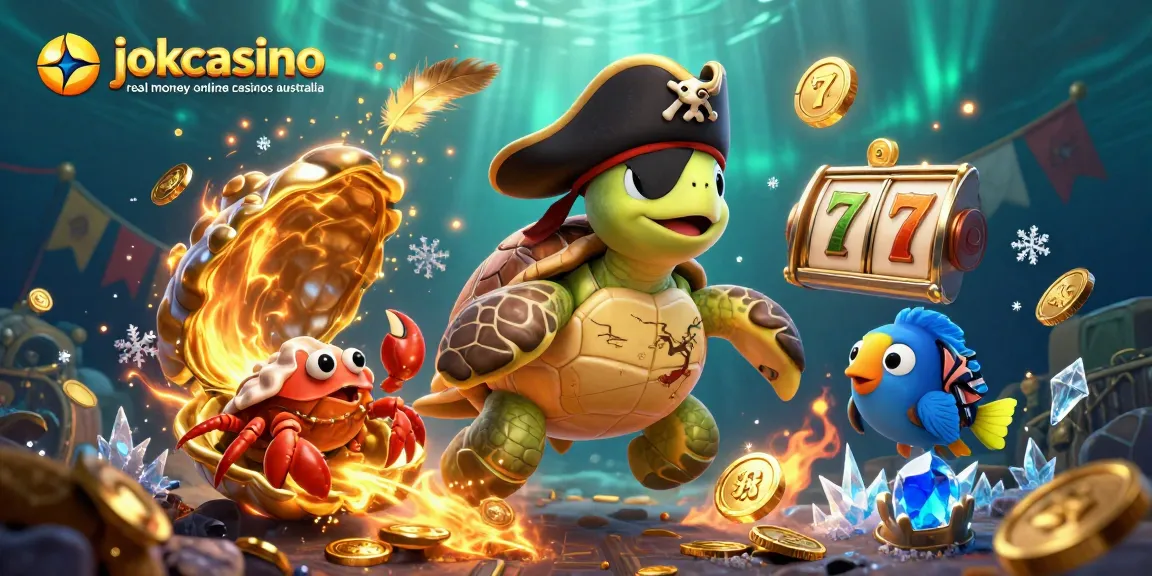 Experience exciting gameplay at jokacasino real money online casinos australia with a dynamic underwater casino scene.