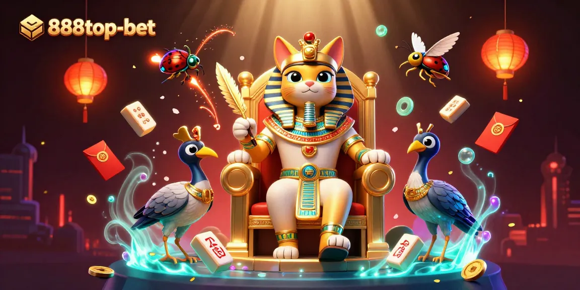 Play thrilling games at 888top-bet, featuring a vibrant, Egyptian-themed casino experience.