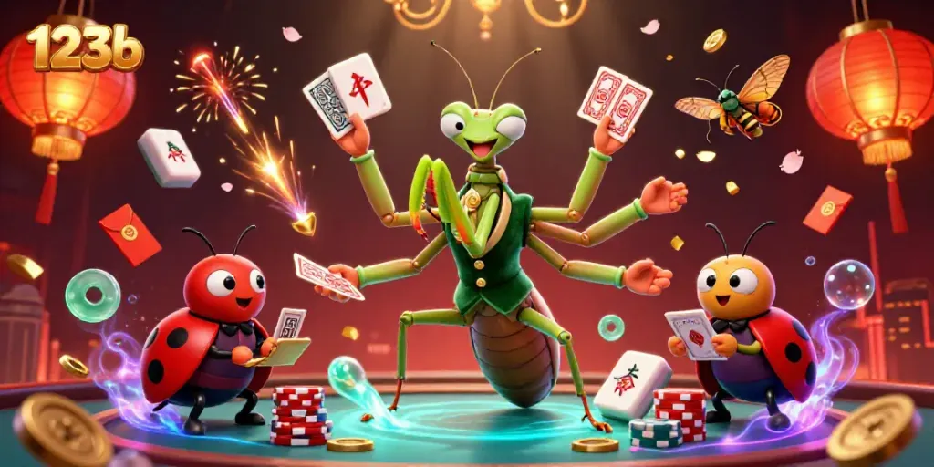 Experience thrilling gameplay with the 123b casino characters in action, showcasing lively elements.