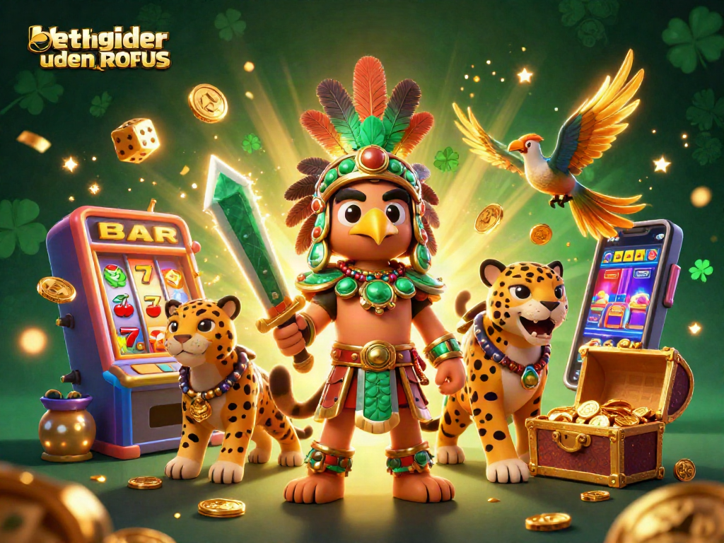 Experience betting sider uden ROFUS with vibrant casino characters and exciting game elements.