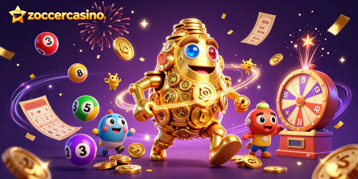Spielen Sie im Zoccercasino mit der aufregenden Atmosphäre, vertreten durch einen Gold-Golem und Glücksspiel-Elemente.
